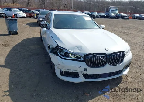 2016 BMW 750I xDrive from USA, damaged, VIN WBA7F2C54GG419323
